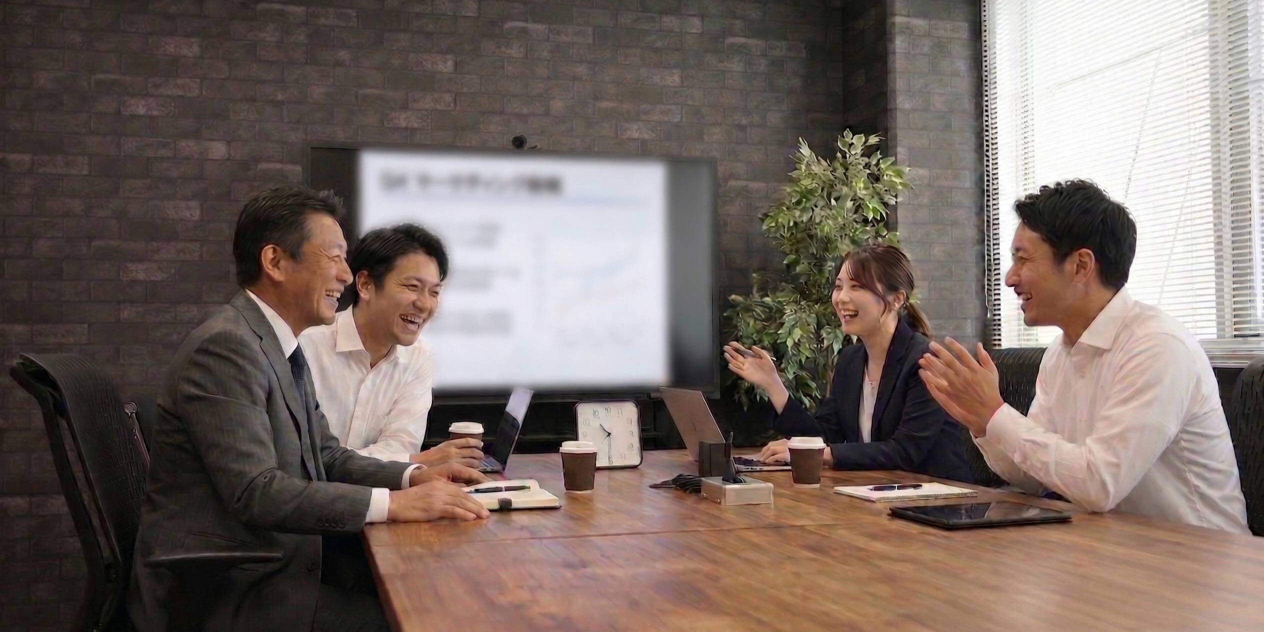 ミーティングスペースでの共創